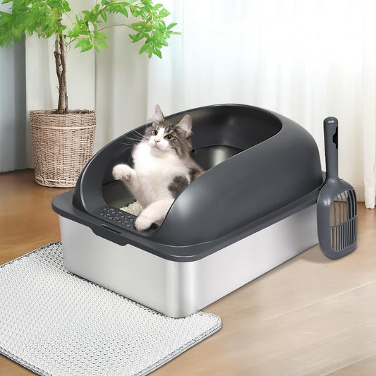Stainless Steel Cat Litter Box